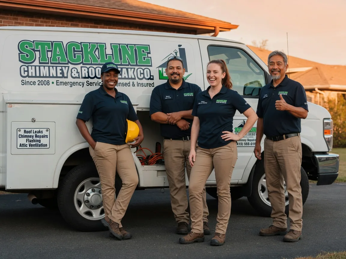Chimney flashing repair company in Hazleton, IA